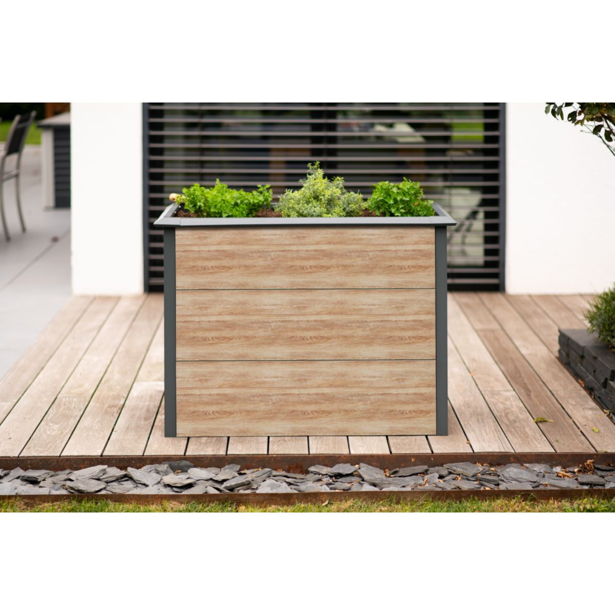 Westmann Hochbeet Primus-Multi M inkl. Schneckenschutz 50x100x77cm Bild 2