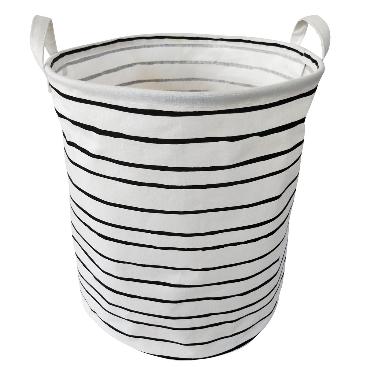 Valblue Badorganizer 4-teilig Streifen schwarz-weiß