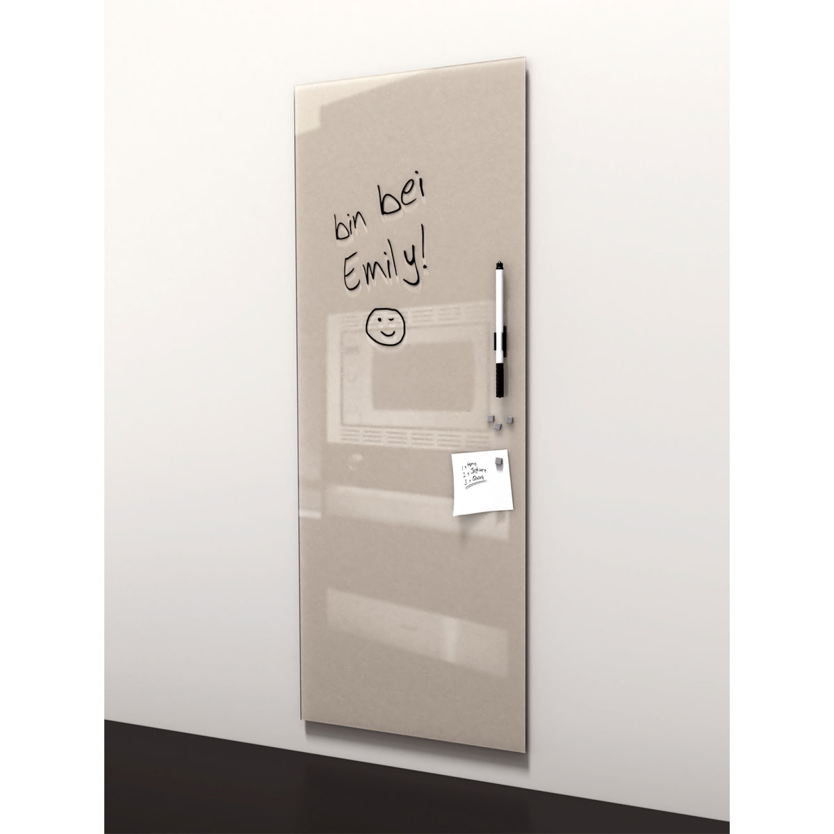 Memo-Art beige 30 x 80 cm Memoboard