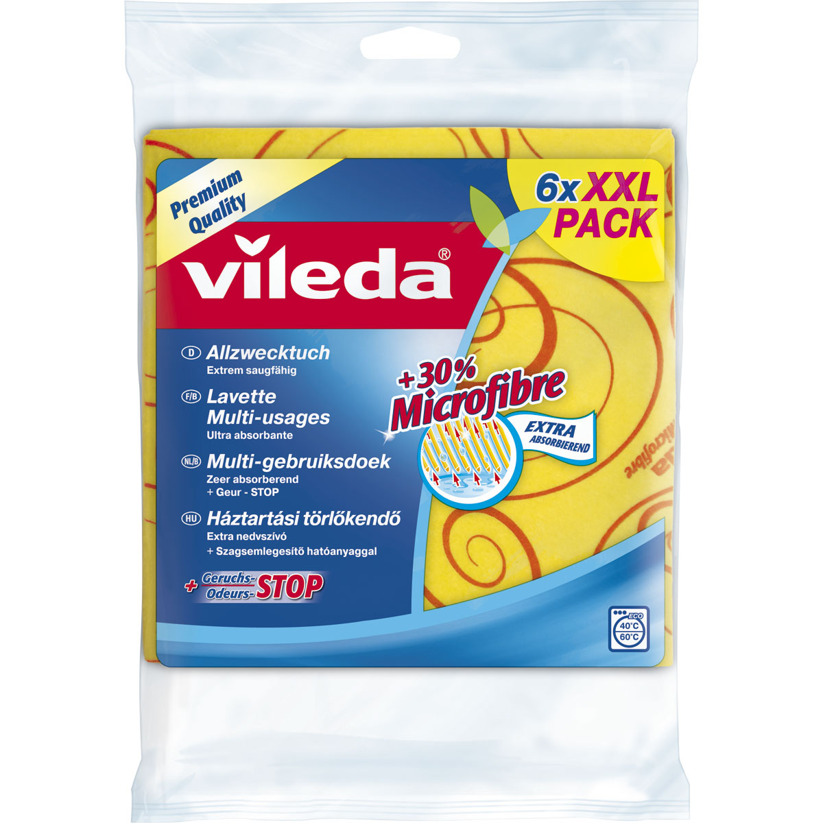 Vileda Allzwecktuch 6er Multi-Pack