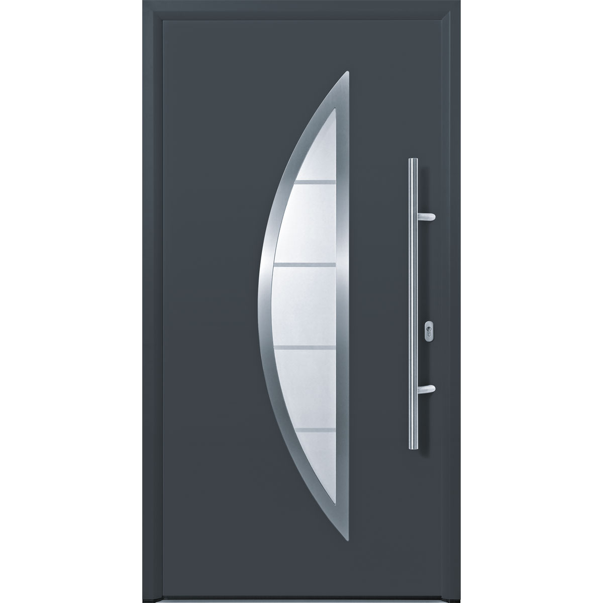 Hörmann Haustür Thermo 46 TPS 900D DIN Links Titan Metallic 110 x 210 cm