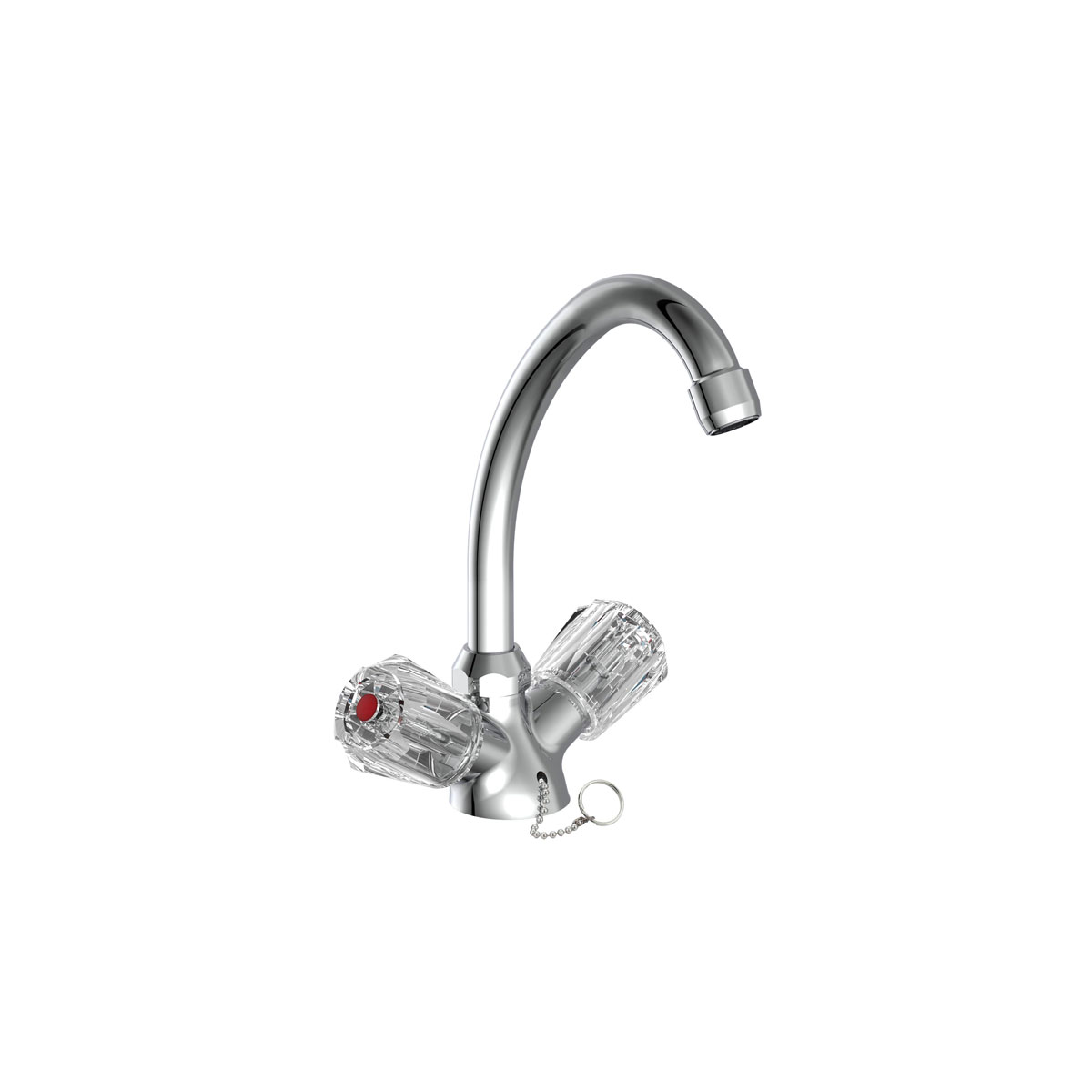 Schütte  WT-Armatur Savino,chrom,Zweigriff