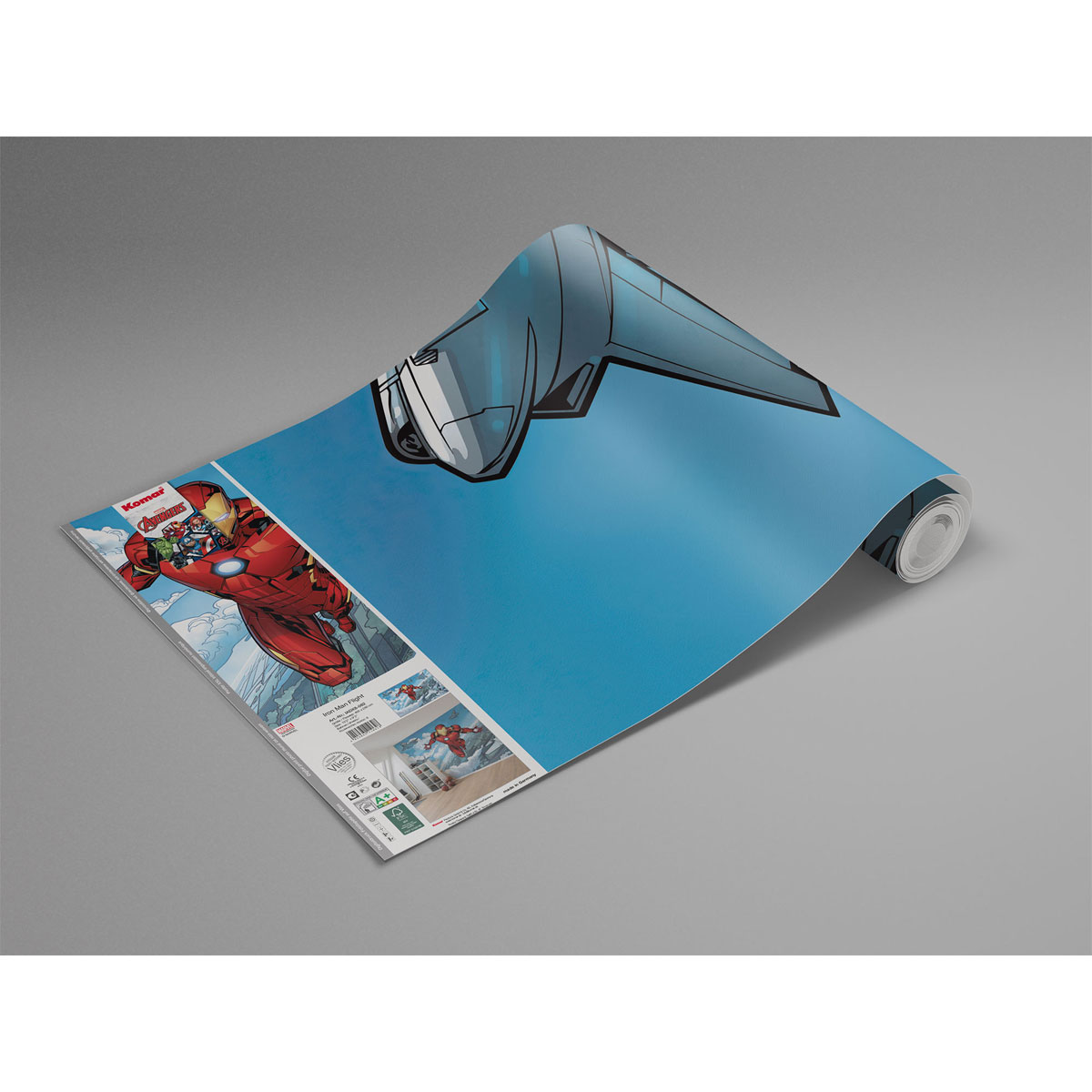 Komar  Vlies Fototapete Iron Man Flight 400x280 cm Bild 4