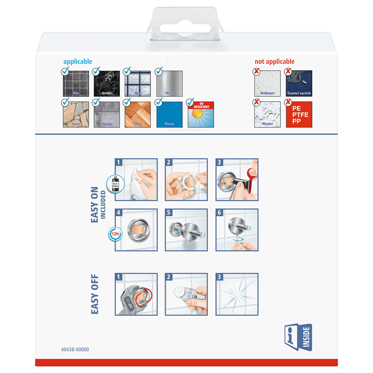 Tesa Handtuchring Elegaant Bild 3