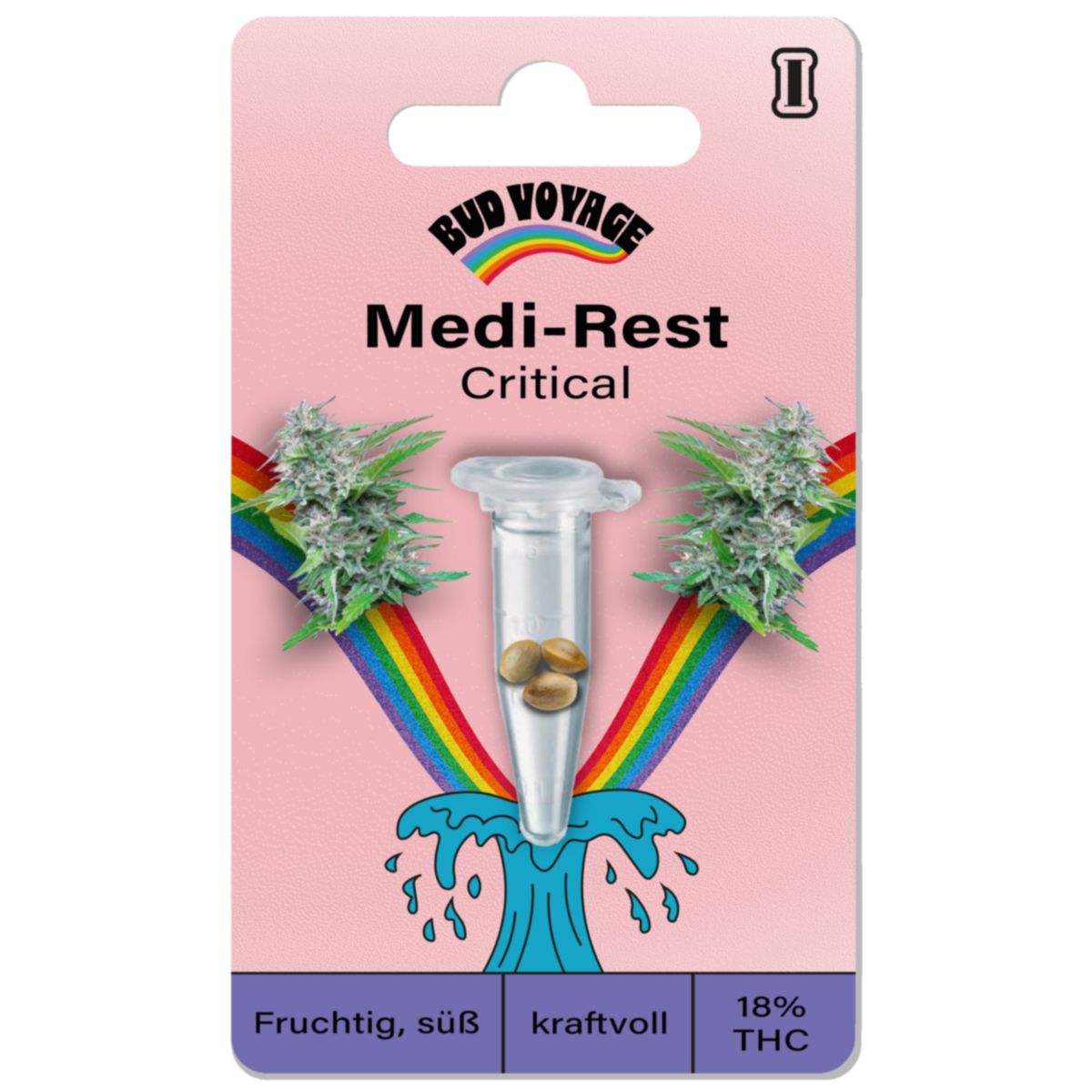 Bud Voyage Hanfsamen Medi-Rest Critical