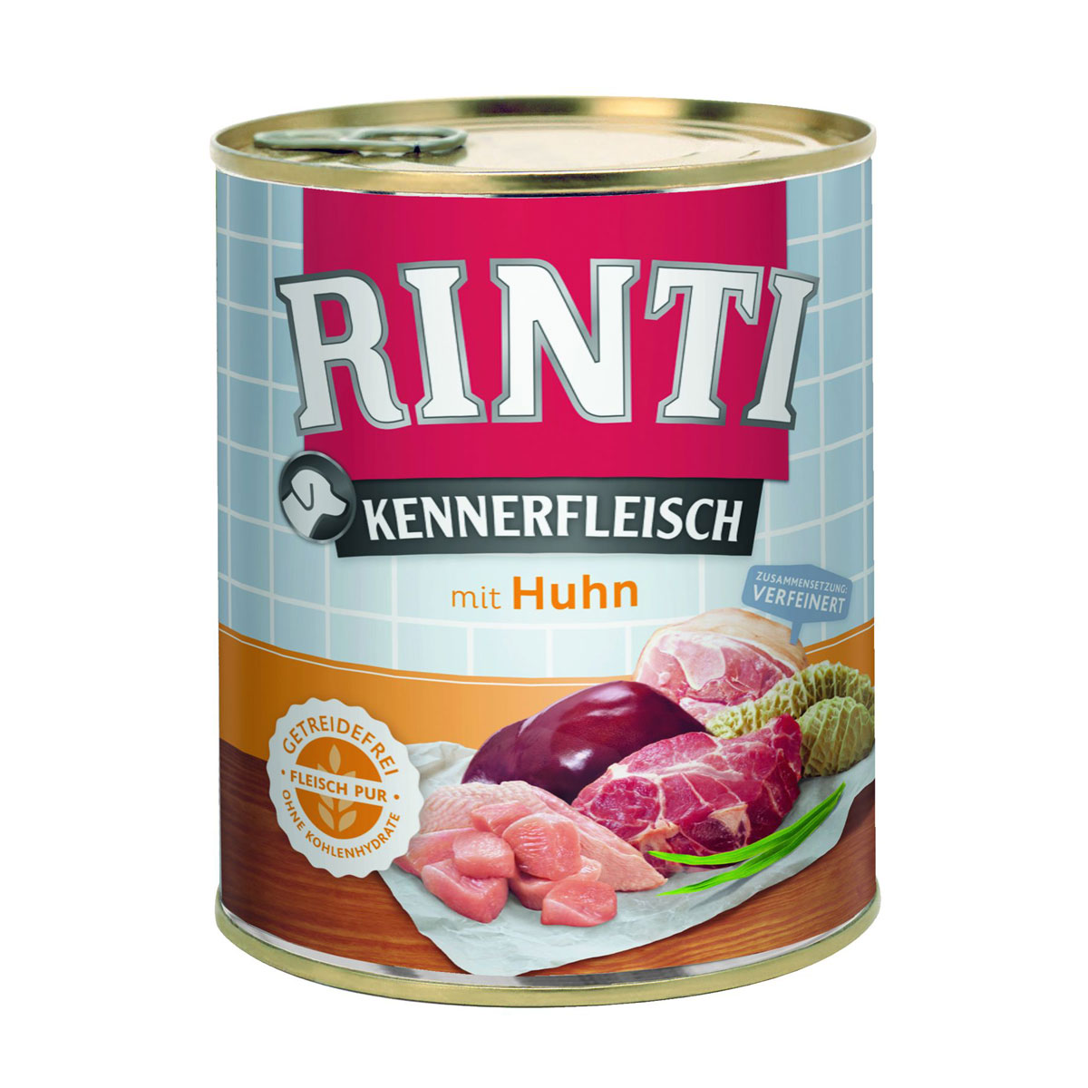 Rinti  Dose Kennerfleisch Huhn 800g
