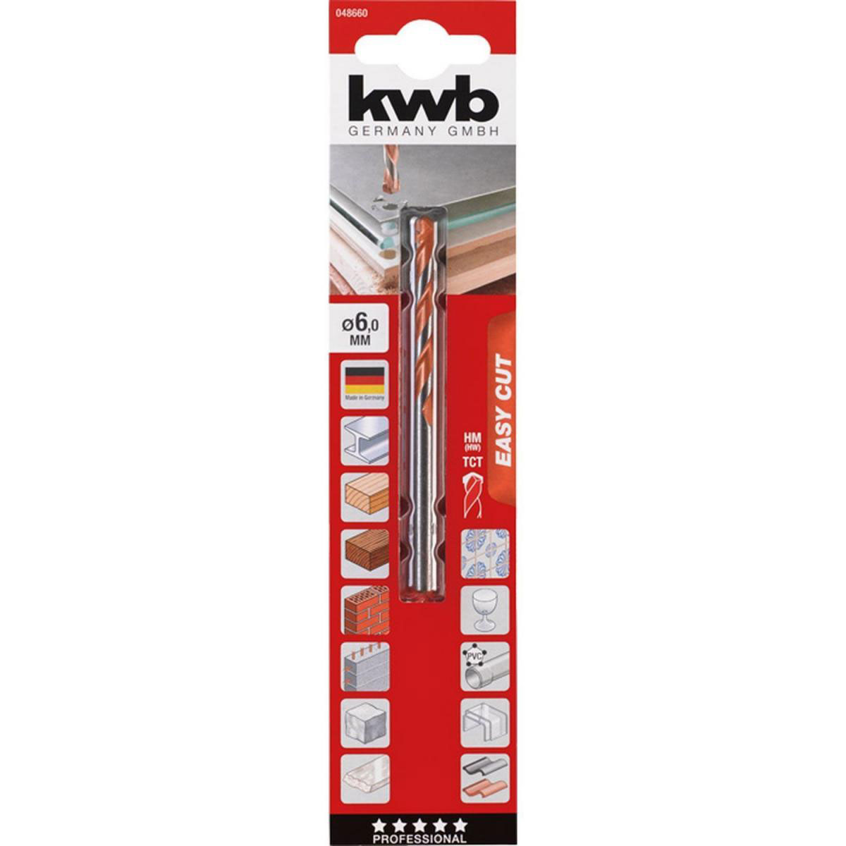 kwb  Allzweckbohrer Easy Cut Durchmesser 60 mm Bild 2