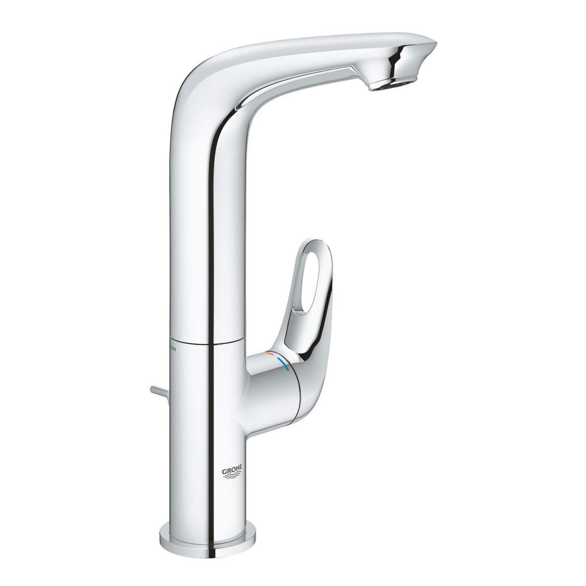 Grohe Einhand-Waschtischbatterie Eurostyle L-Size Hebel offen