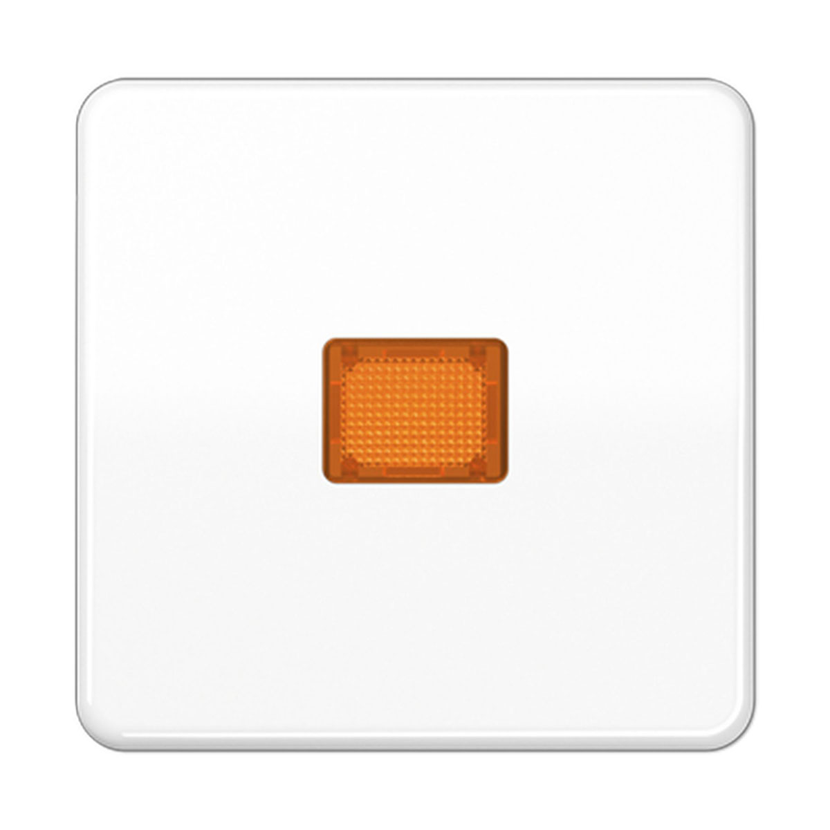 Jung Abdeckung für Kontrollschalter CD 500 alpinweiß