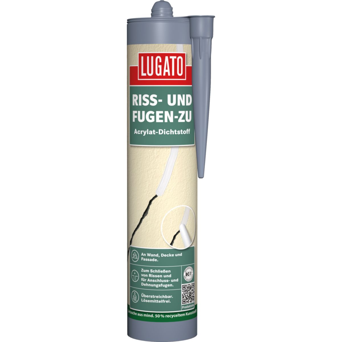 Lugato Riss- u Fugen-Zu 310 ml grau