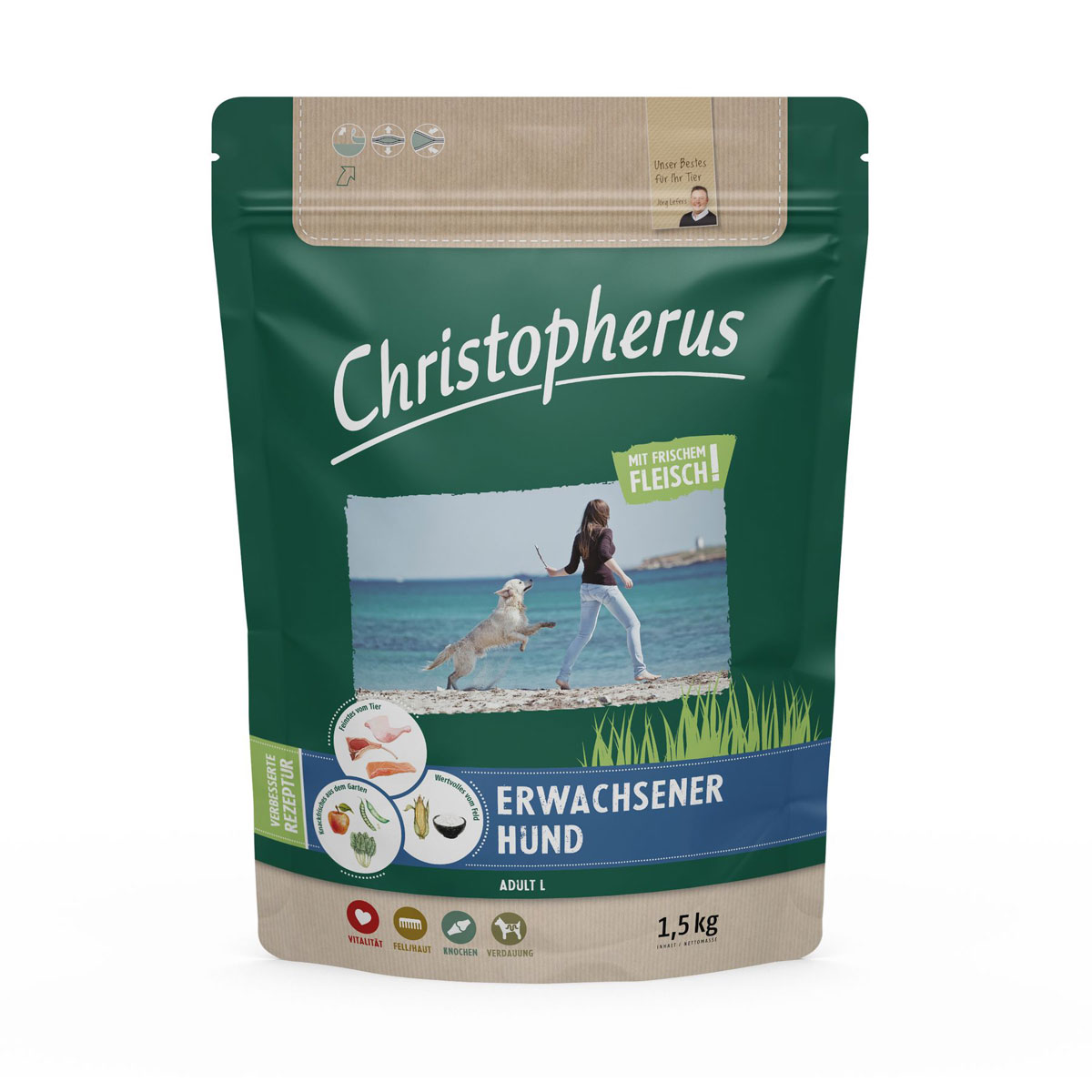 Christopherus Dog erwachsener Hund 1,5kg