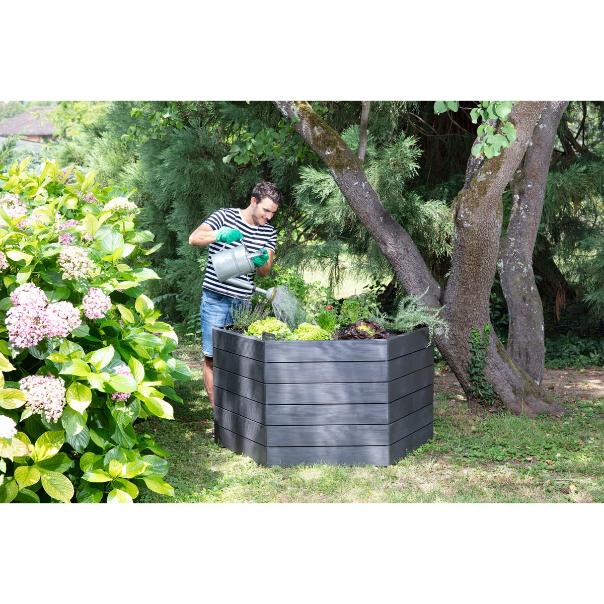 Garantia Hochbeet Ergo 75 1050 L braun Bild 4