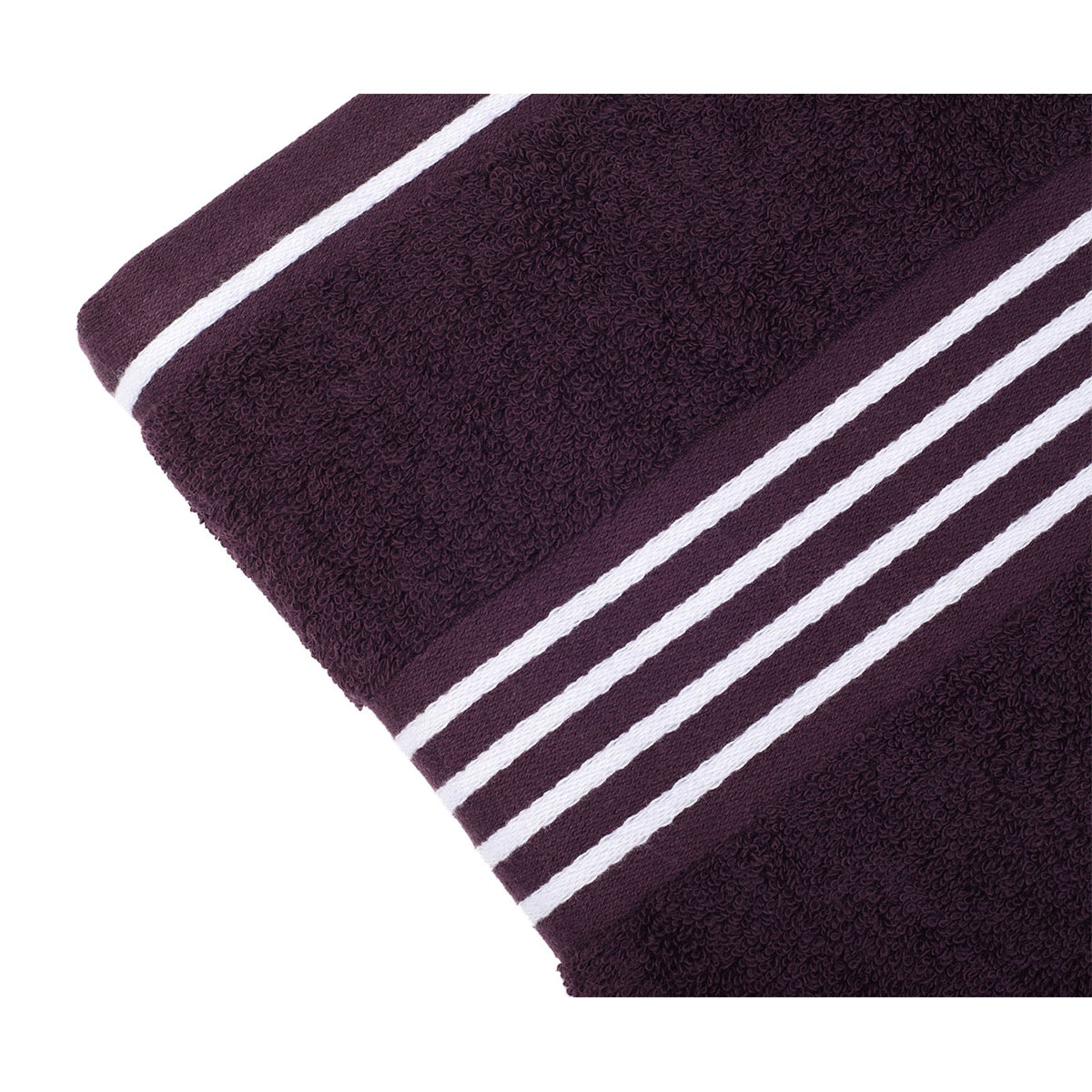 Gözze Frottier-Handtuch Rio 50 x 100 cm beere vollfarbig Bild 3