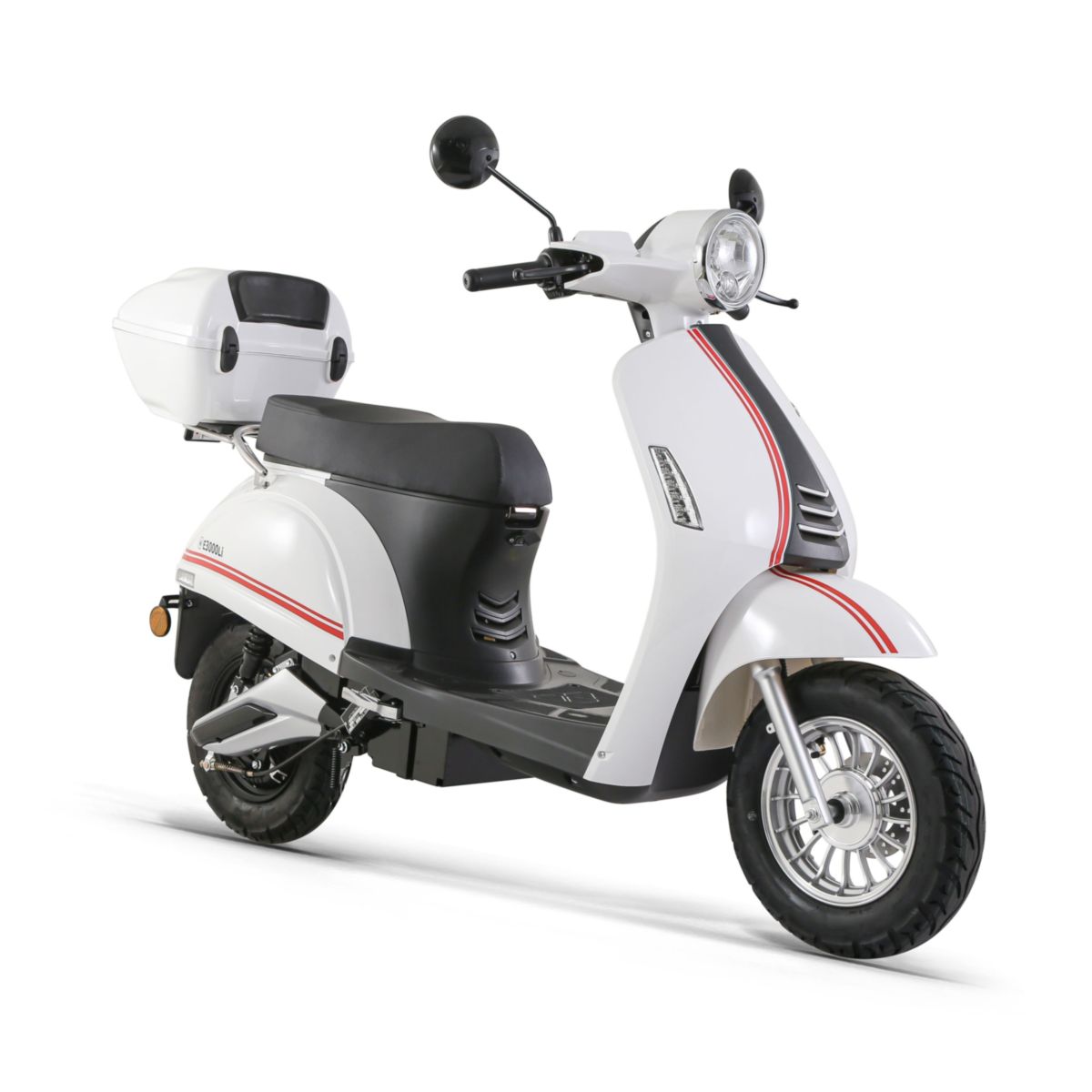 LuXXon E-Roller E3000Li 45km/h Weiß