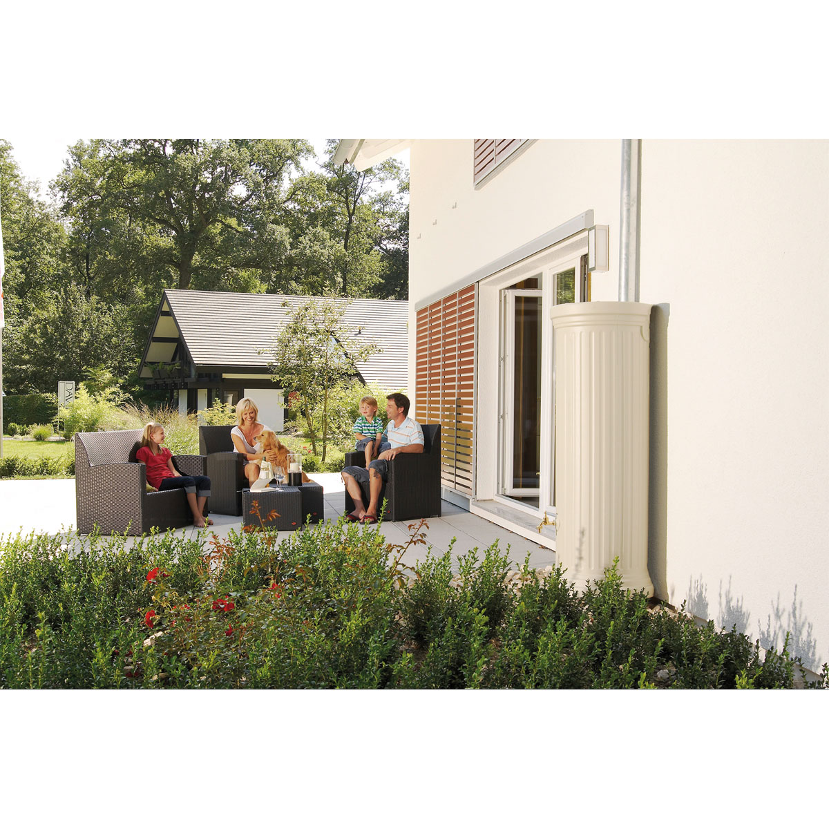 Garantia Säulentank sandbeige 1000 L Bild 2