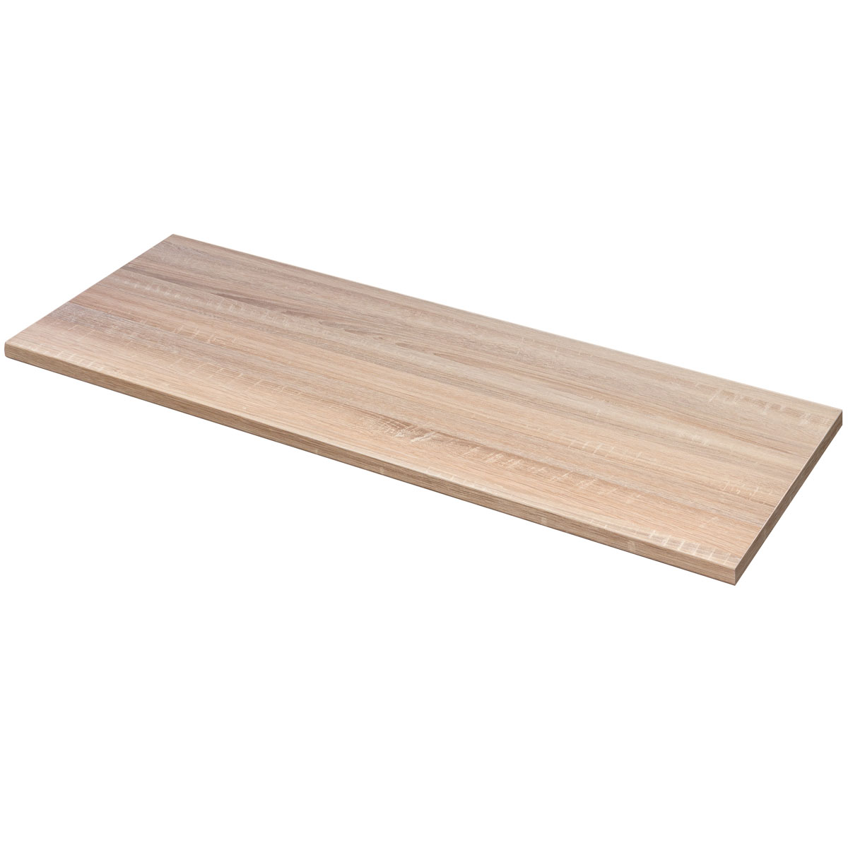 Flex-Well Arbeitsplatte „Valero“, 220x60x3,8 cm, Sonoma Eicheoptik