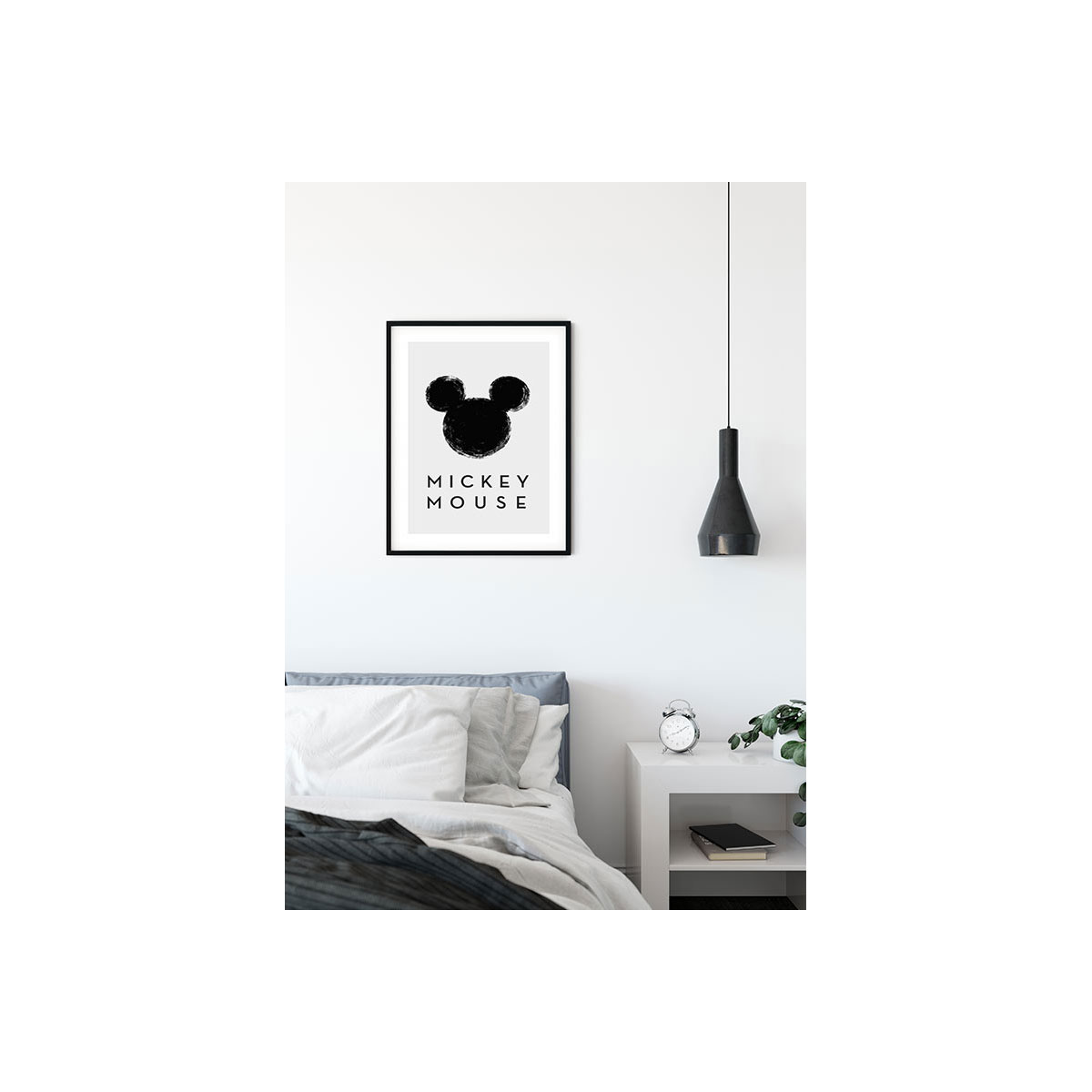 Komar  Wandbild Mickey Mouse Silhouette 30x40 cm Bild 5
