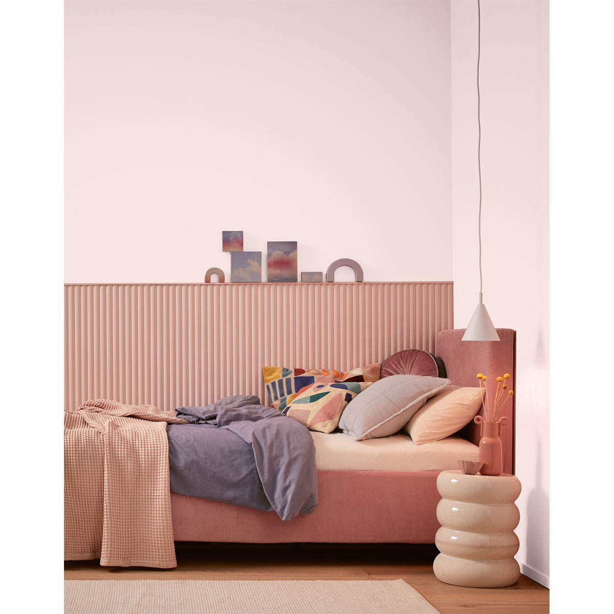 Alpina Innenfarbe pure farben 2,5 L Perlrosa matt Bild 2