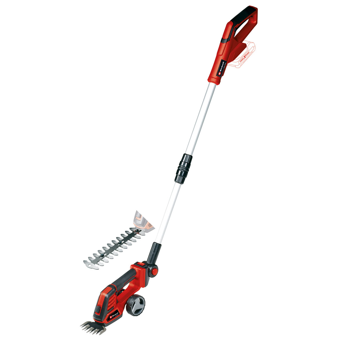 Einhell Akku Gras u.Strauchschere GE-CG 18/100 Li T-Solo Bild 2