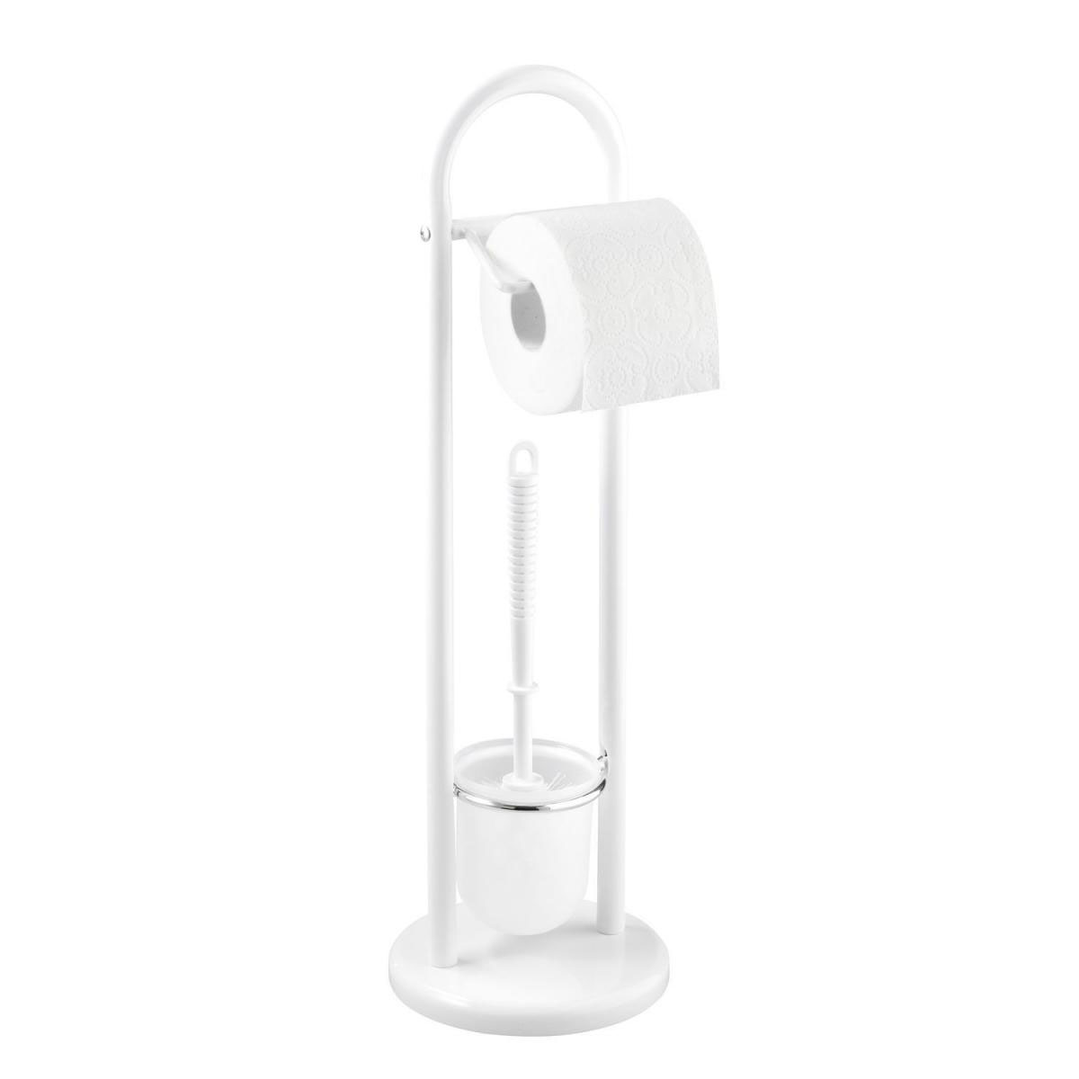 Wenko Stand WC-Garnitur Siena weiß Bild 1