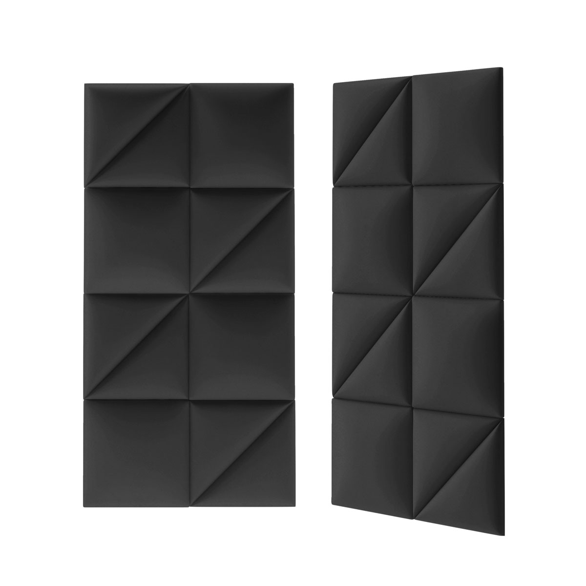 Mollis Polsterpaneele schwarz 30 x 30 cm Bild 3