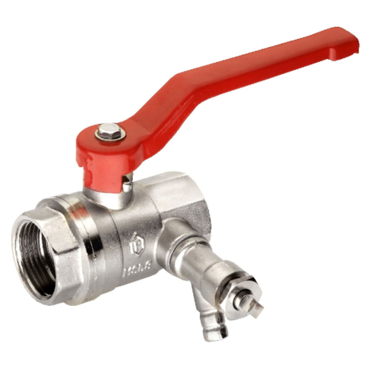 Cornat Kugel-Durchgangshahn mit Entleerung 1 IG