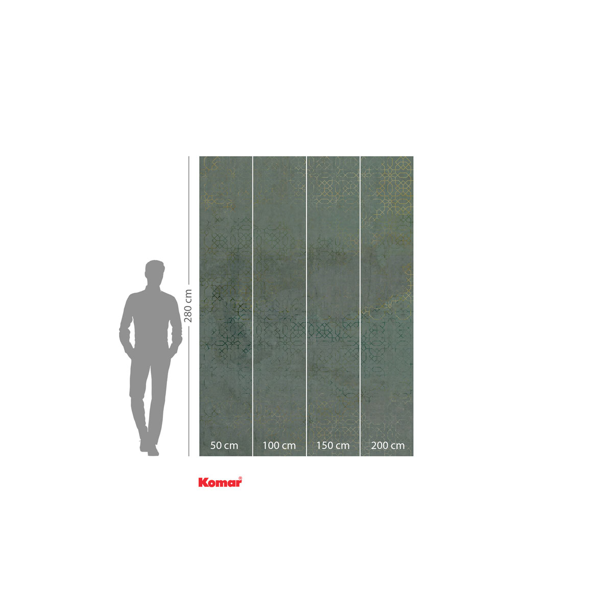 Komar  Vlies Fototapete Oriental Finery 200x280 cm Bild 3