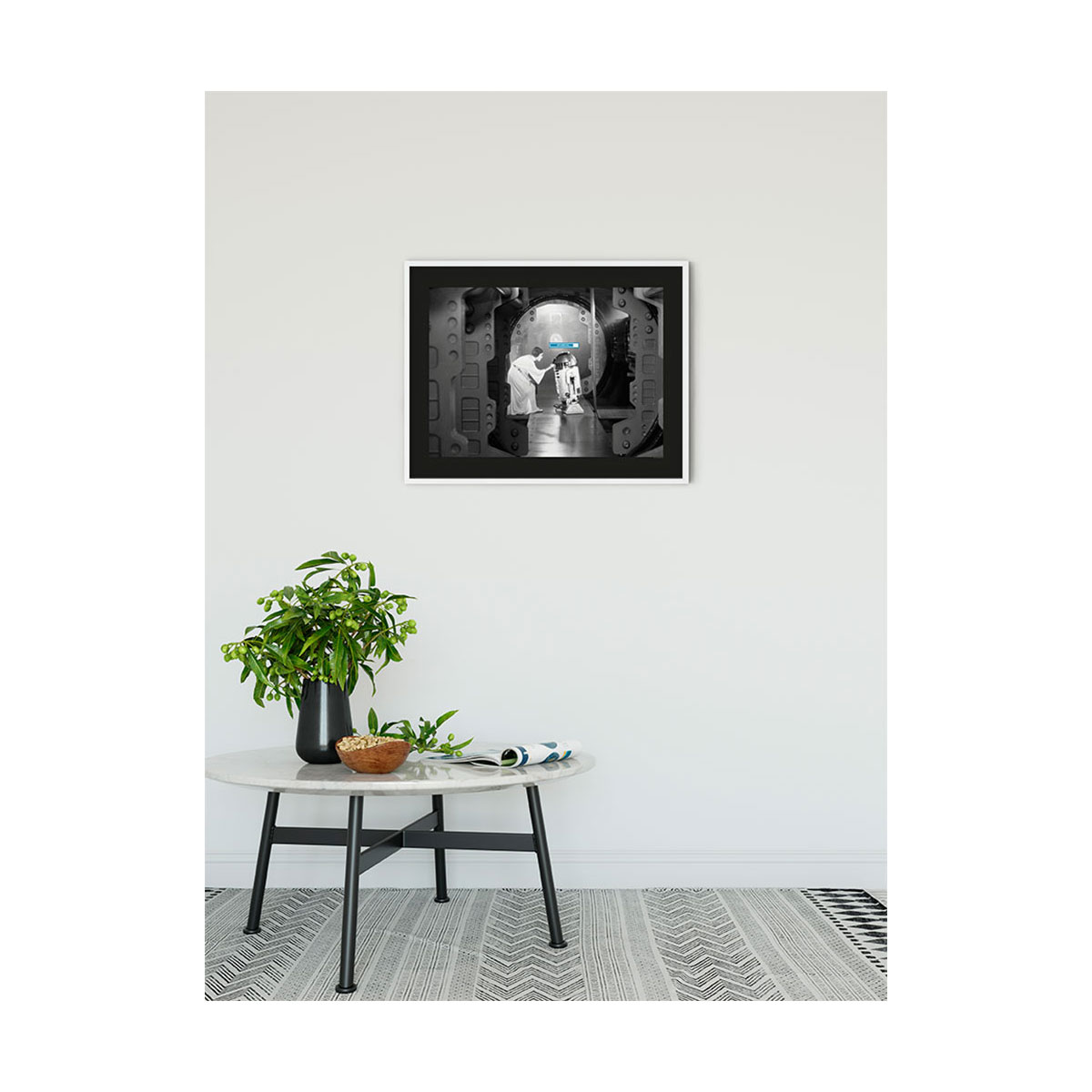 Komar  Wandbild Star Wars Classic Leia R2D2 Upload 40x30 cm