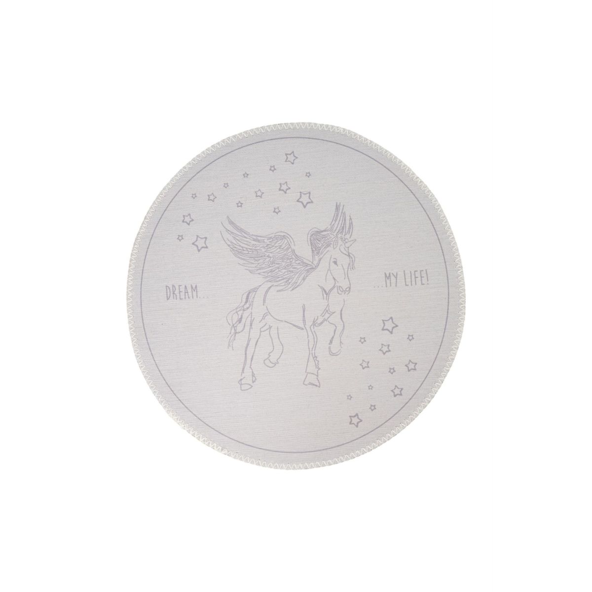 Kayoom Bambini 225 Grau Ø 160cm RUND Bild 3