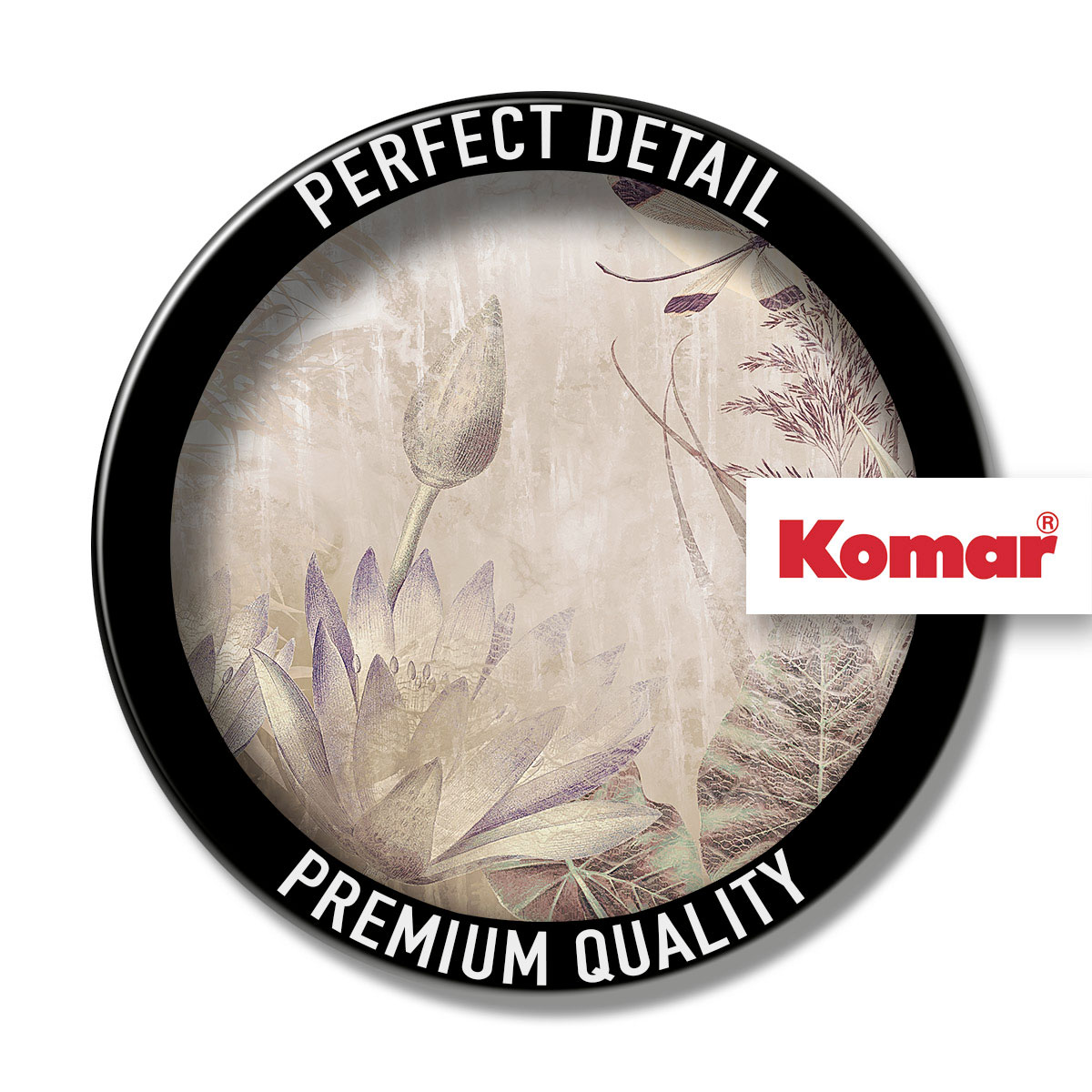 Komar  Vlies Fototapete Dragonfly Pond 350x250 cm Bild 10