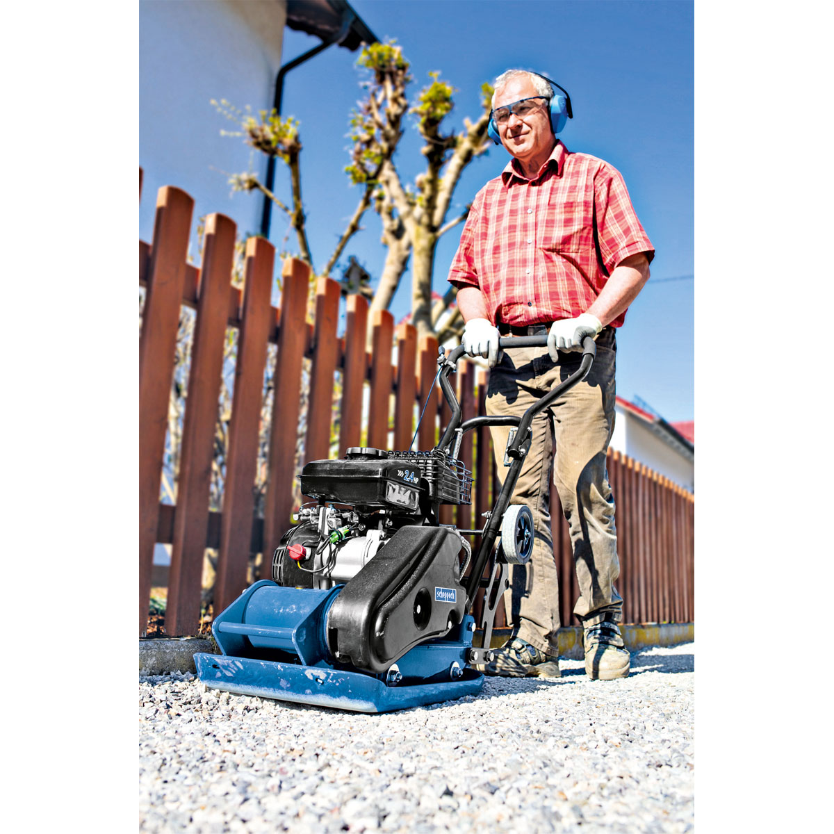 Scheppach Rüttelplatte HP800s Bild 7