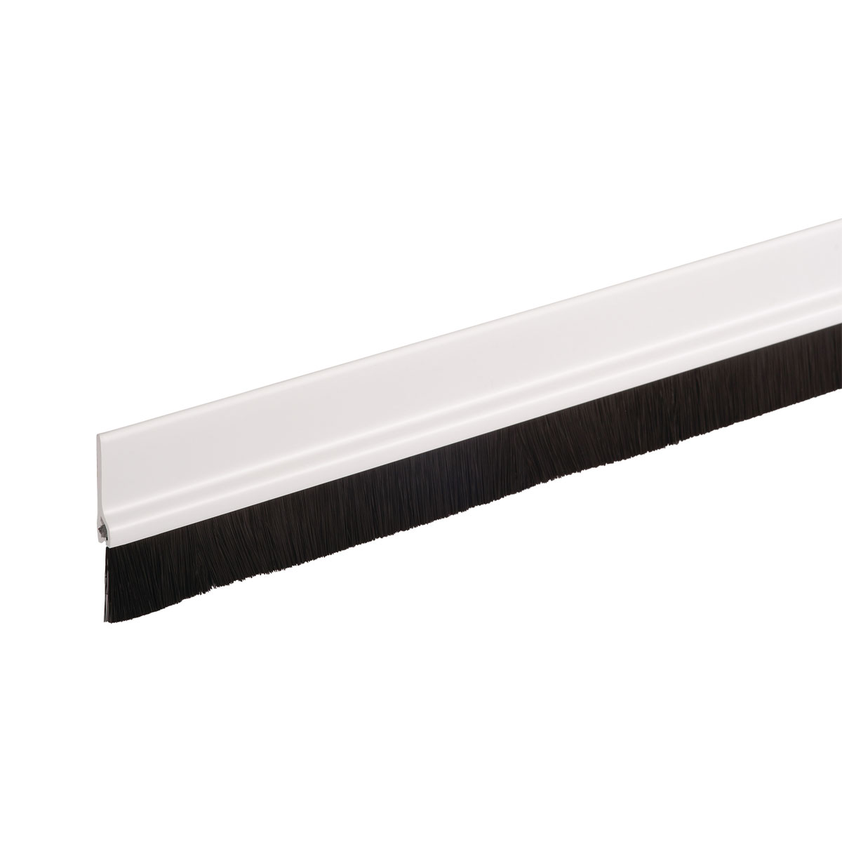 Türdichtung Standard weiß mit Bürste selbstklebend 1m Bild 1