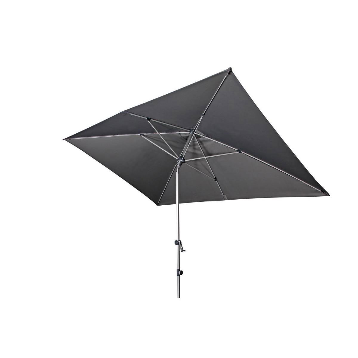 Doppler Kurbelschirm Expert auto tilt 300 x 200 cm Anthrazit Bild 2