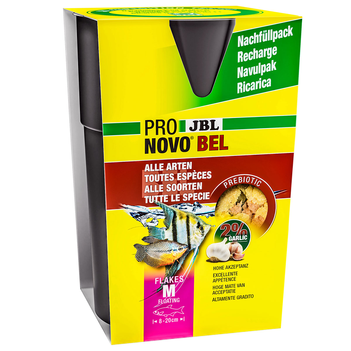 Fischfutter PRONOVO BEL FLAKES M 750 ml Bild 2