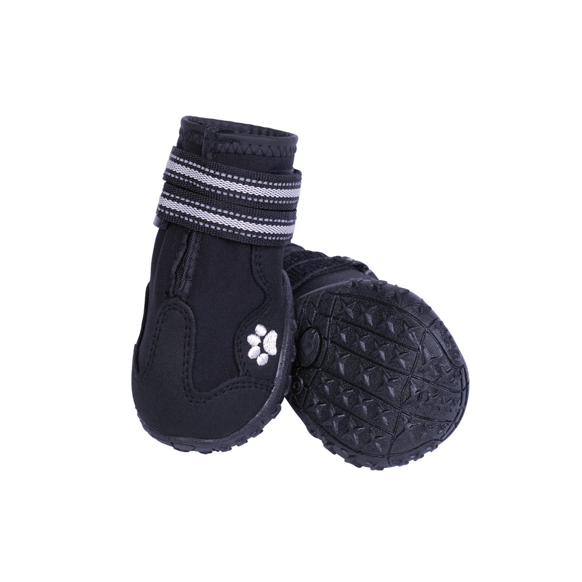 Hundeschuh Runners 2St schwarz