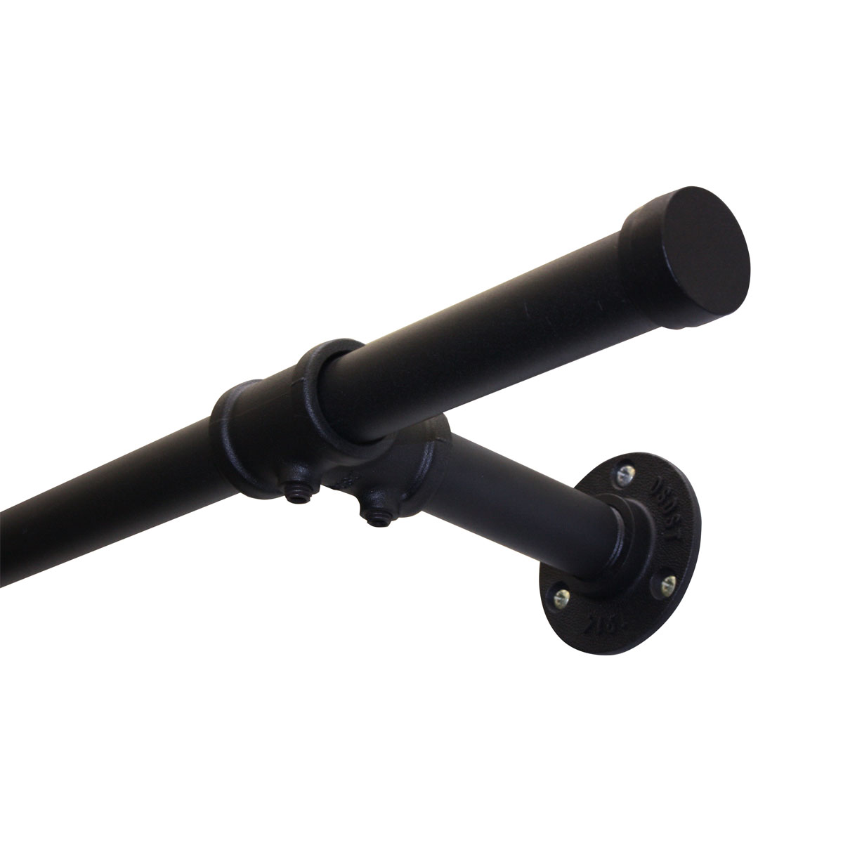 Gardinia Gardinenstange Industrial Home schwarz 2 m Bild 3