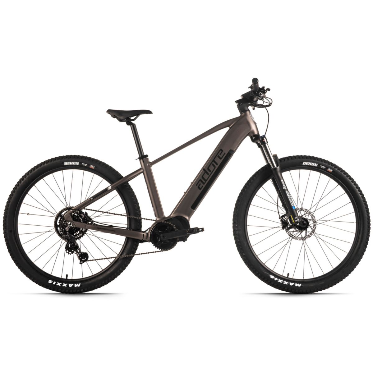 Adore E-Mountainbike Hardtail 29" GX-750 Mittelmotor 85NM / 15Ah Platingrau matt