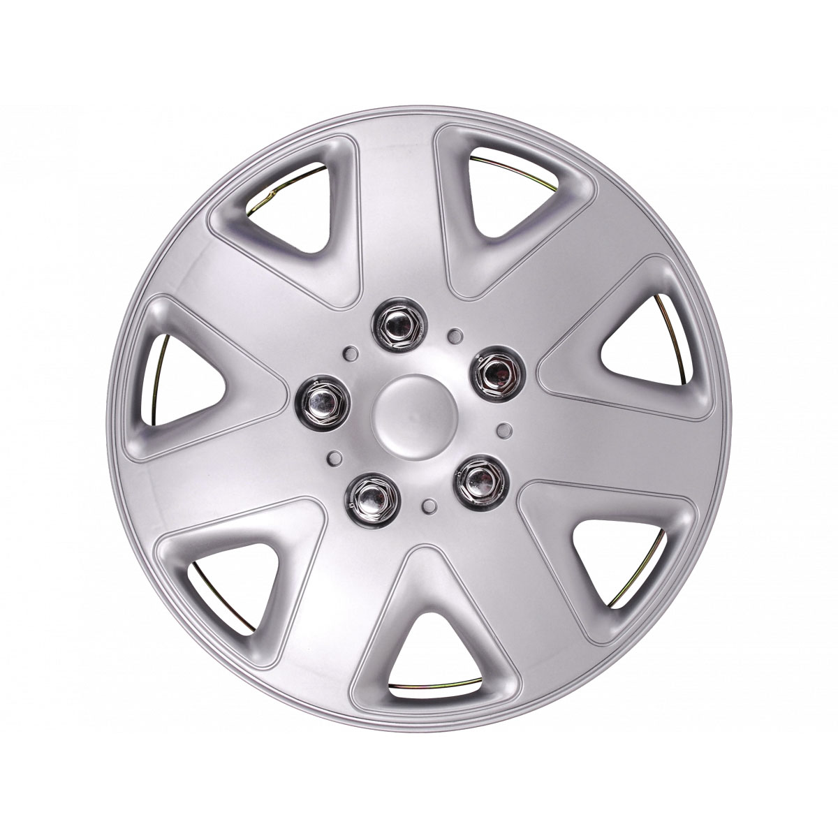 Basic Radzierblenden-Set 14 Zoll silber 4-teilig Bild 2