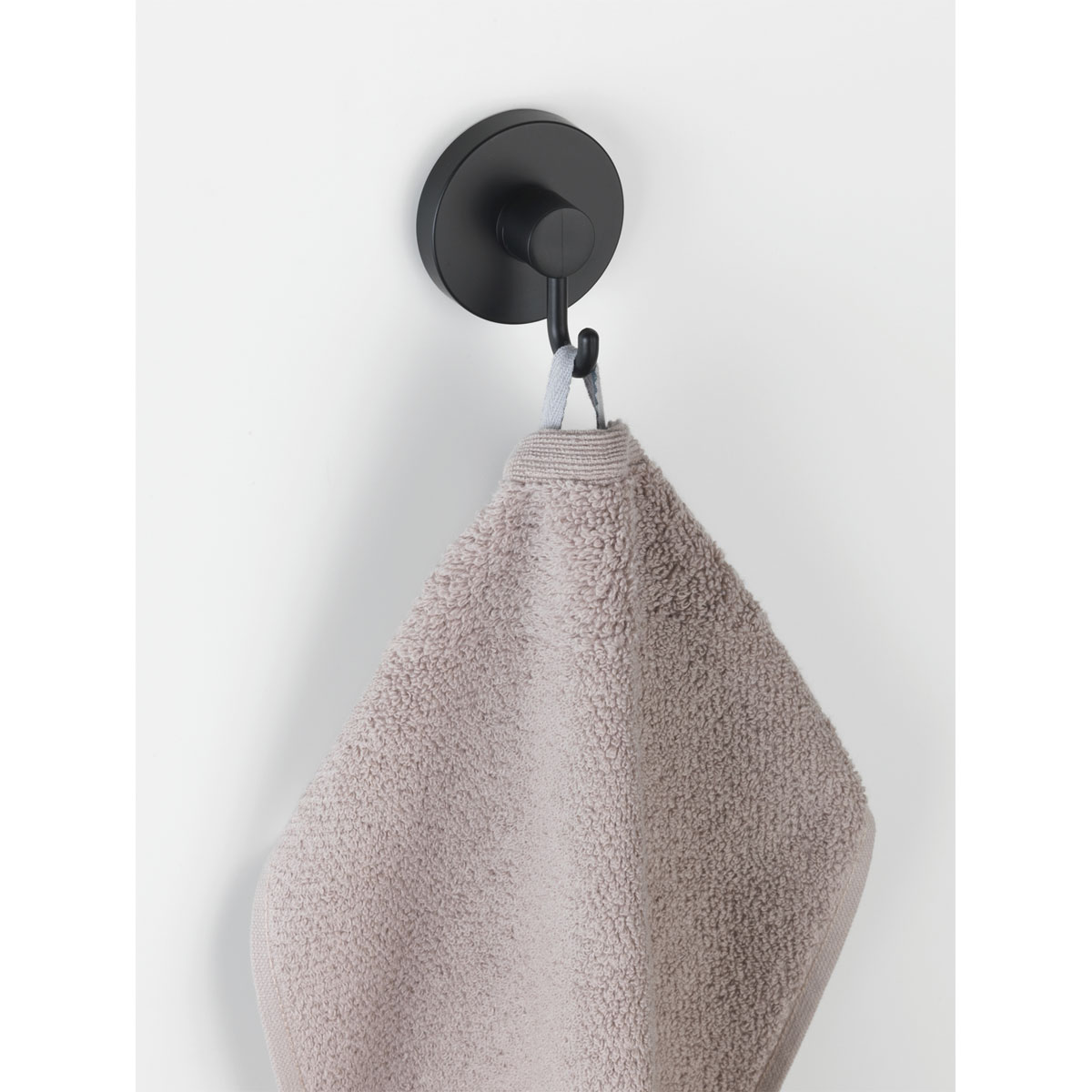 Wenko Haken Schwarz 2er Set Befestigen ohne bohren Vacuum-Loc Bild 7