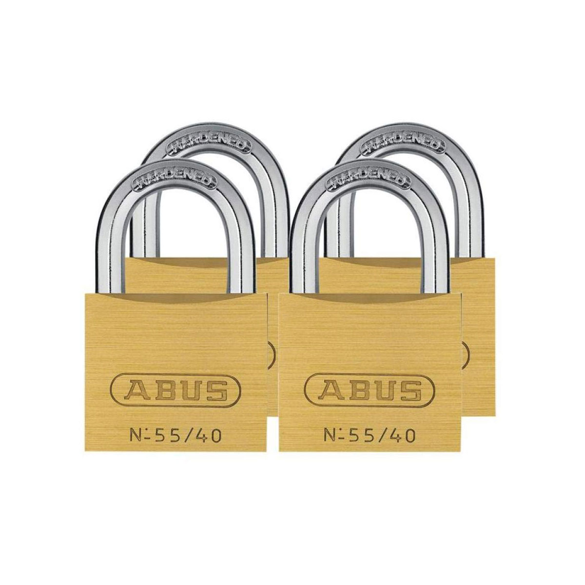 Abus Vorhängeschloss 55/40 Quad-Pack Bild 1
