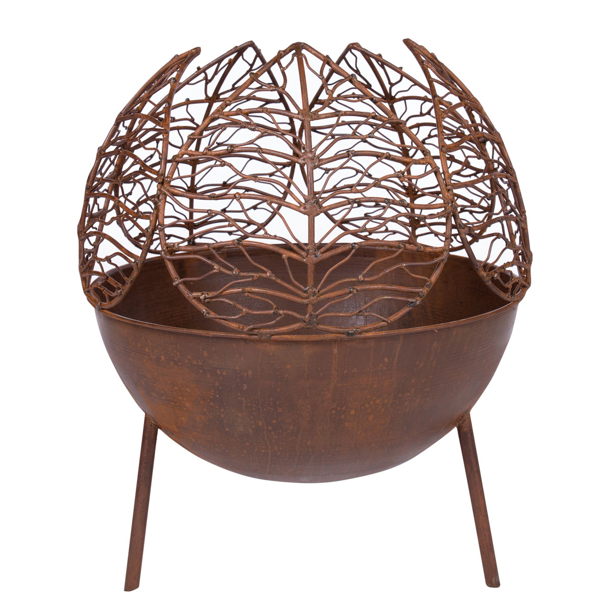 REDFIRE Feuerkorb Narfi handgefertigt Stahl Bild 4