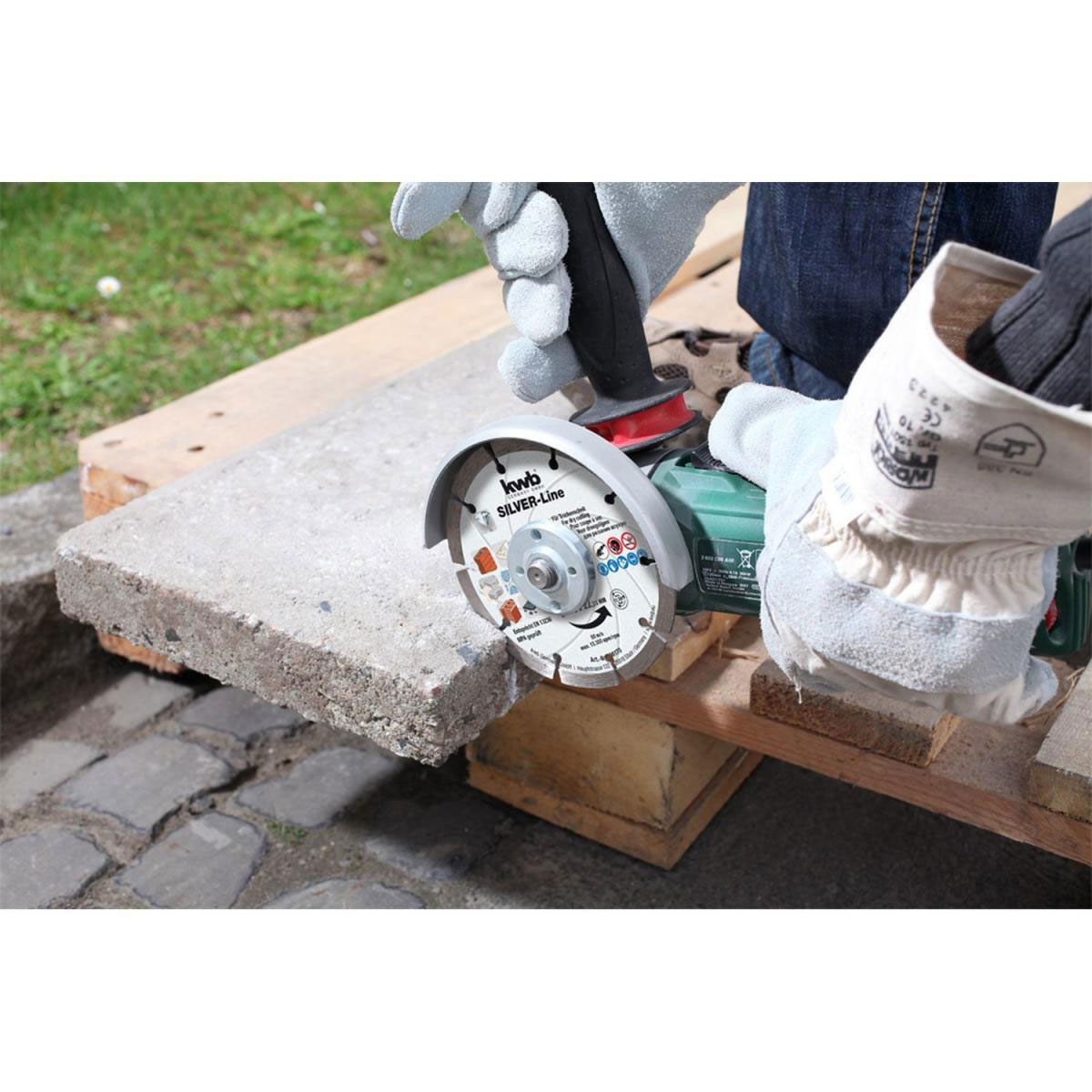 kwb  Trennscheibe Diamant Durchmesser 125 mm Bild 3