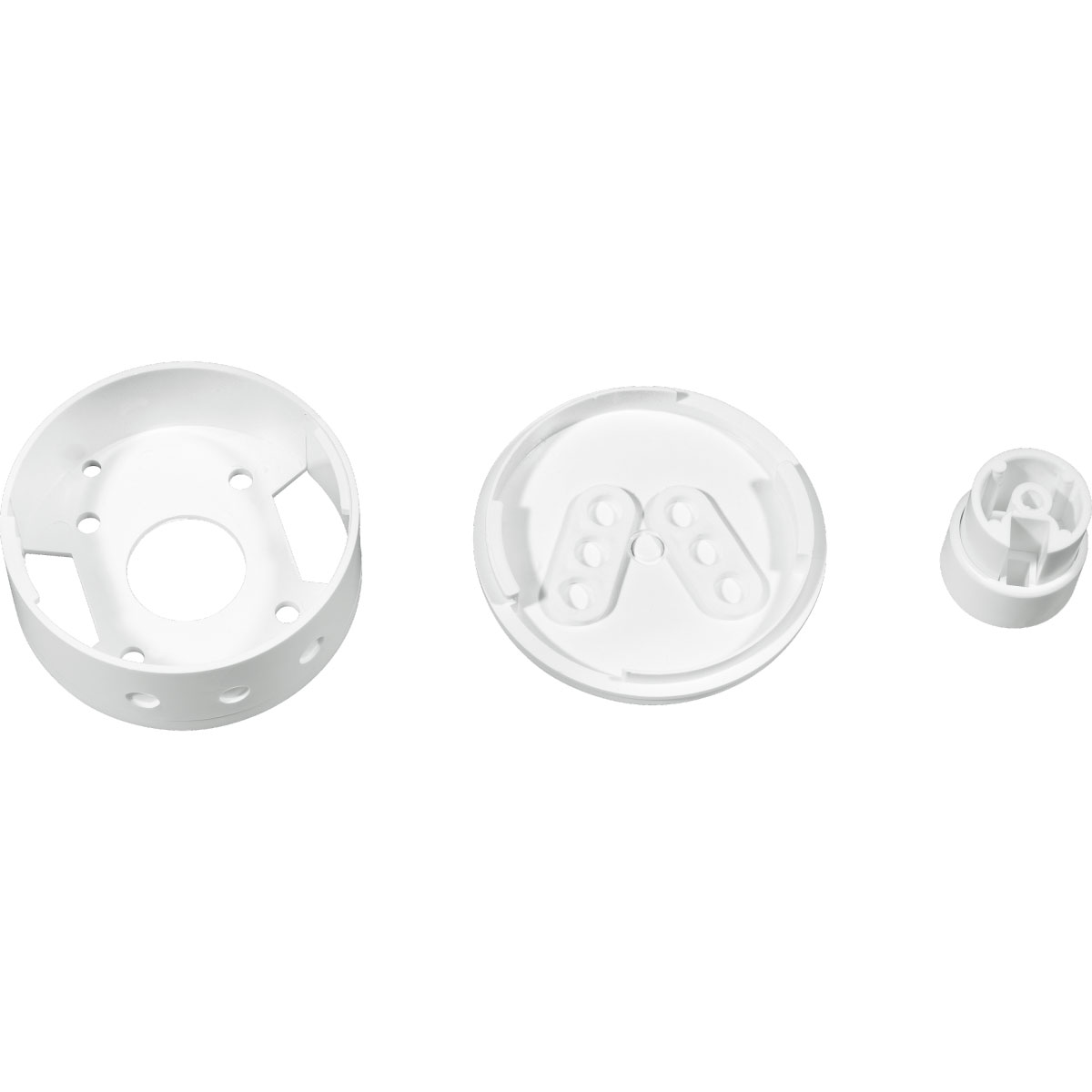 Unitec Verteilerbaldachin weiß 7 x 3,1 cm Bild 1