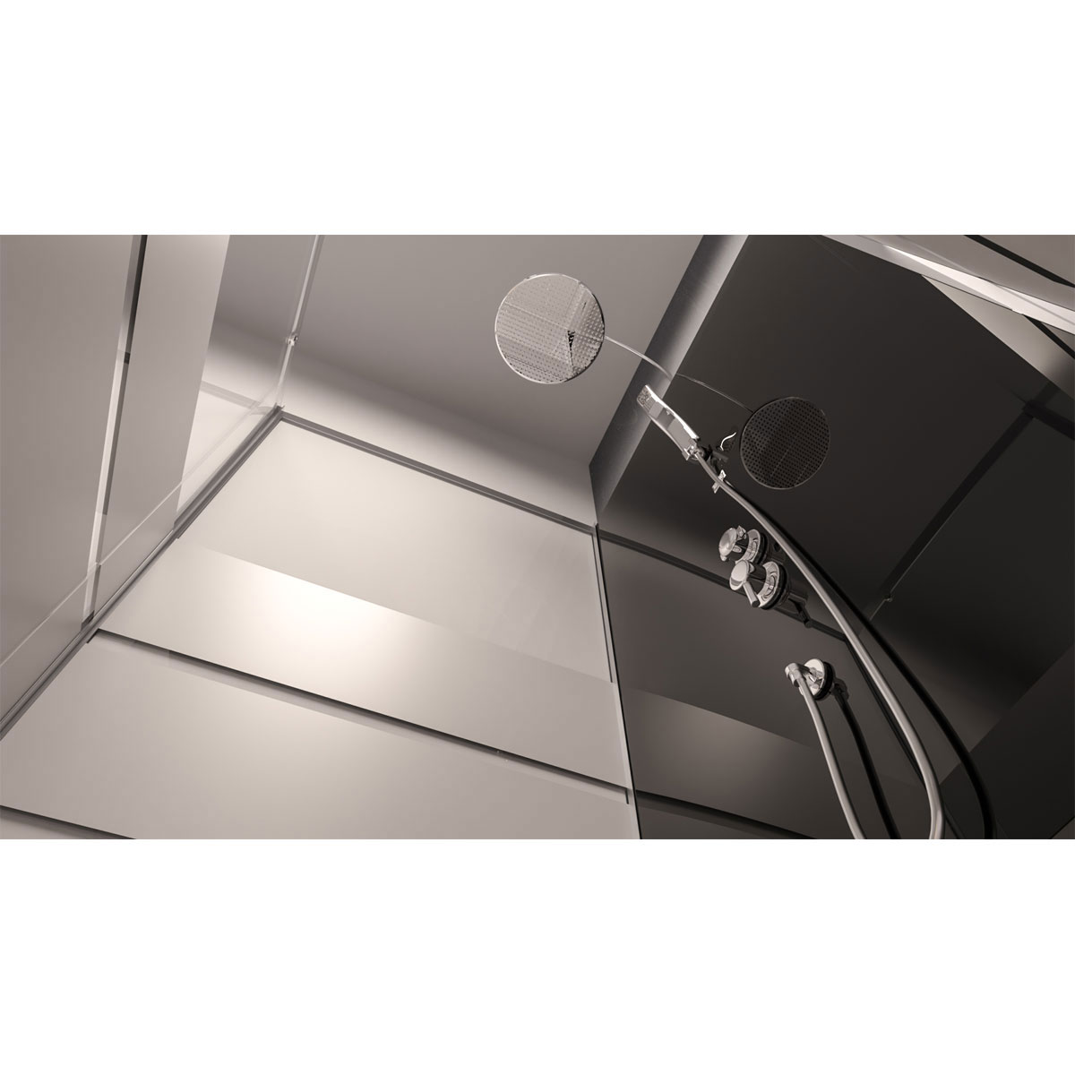 Aurlane Komplettdusche Study 90 x 220 x 90 cm Bild 6