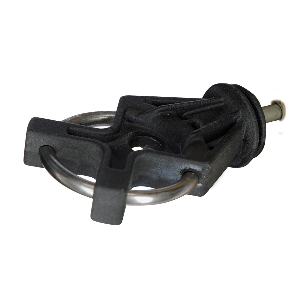 Torisolator X3 Durchmesser 6 mm verzinkt schwarz 6 Stück Bild 2