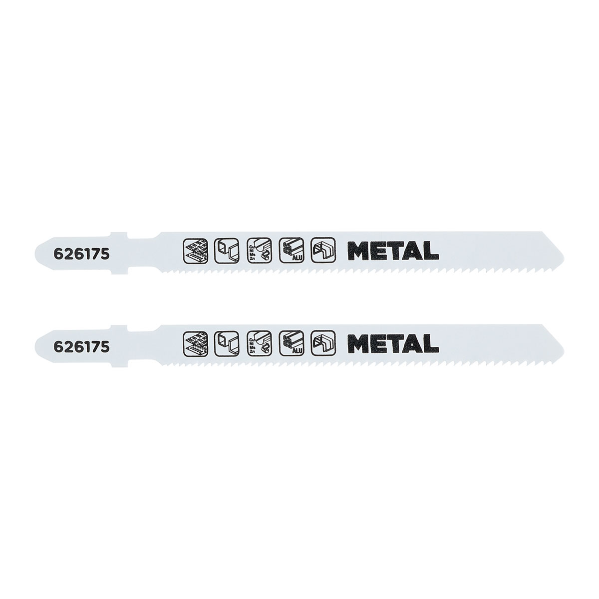 kwb HSS-BiM-Stichsägeblätter mit T-Schaft für Metall fein, 2-tlg. 97 mm