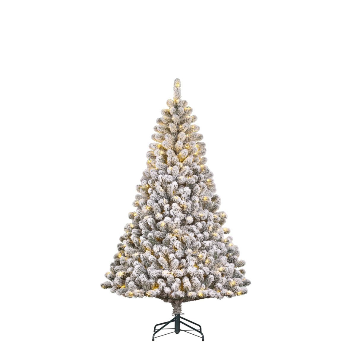 Charlton Weihnachtsbaum grün frosted warm weiß LED 185x115cm mit Timer & Dimmer