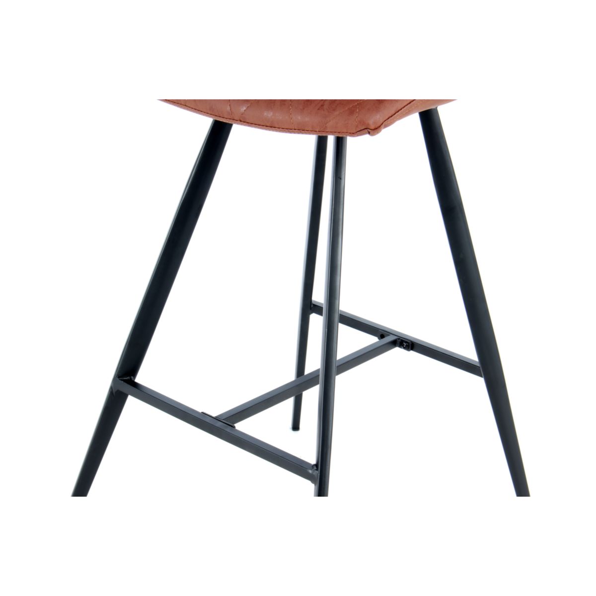 Barstuhl Frances 425 2er-Set dunkelbraun schwarz Bild 7