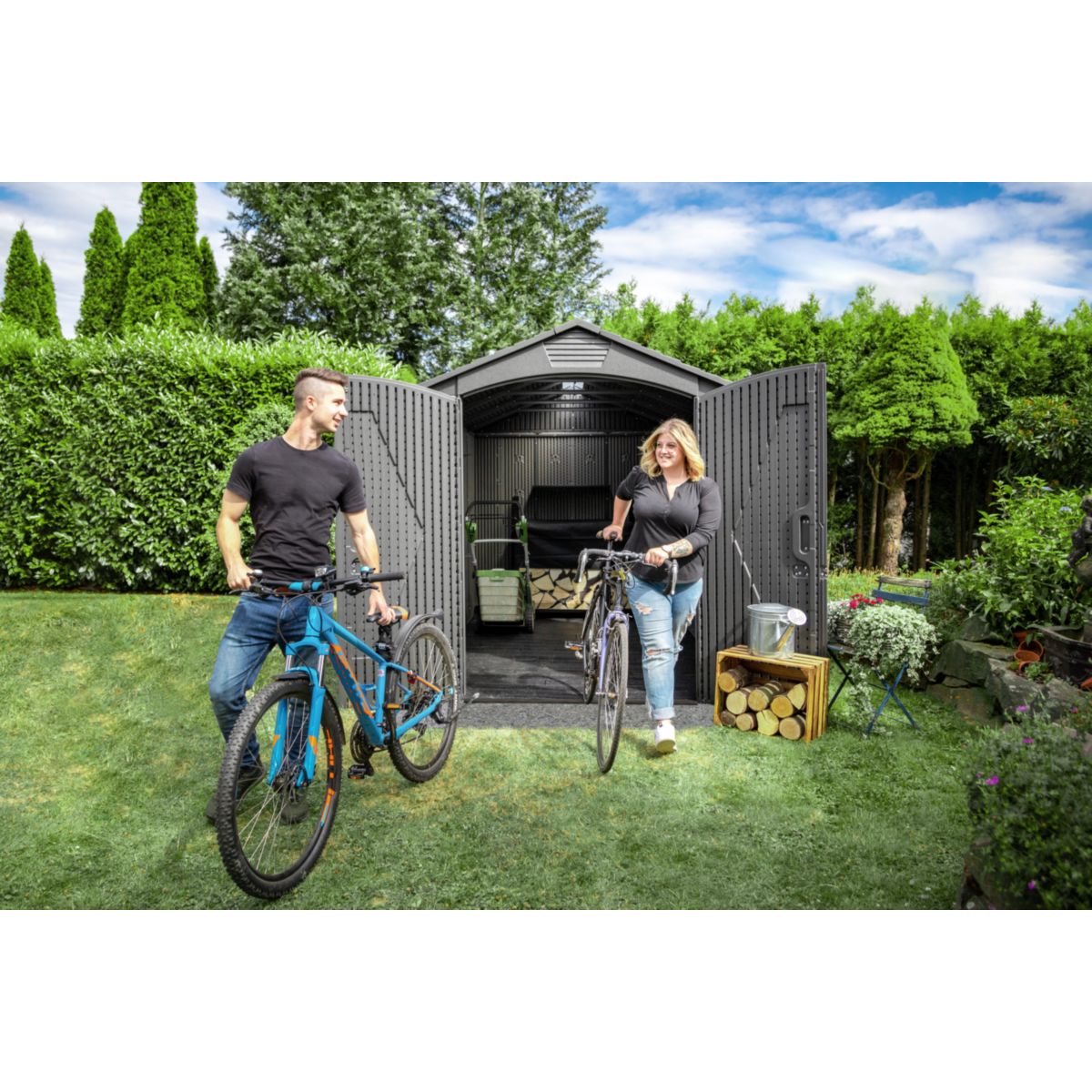 Lifetime Gerätehaus Terra 356x213x228 cm Bild 3