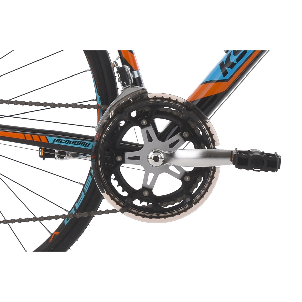 KS Cycling Rennrad Piccadilly 59 cm schwarz-orange Bild 3